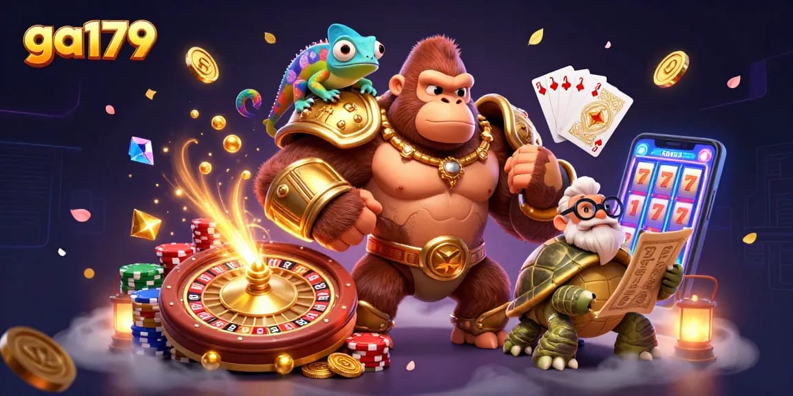 Engage with thrilling action at ga179, powered by dynamic casino game elements and stunning characters.