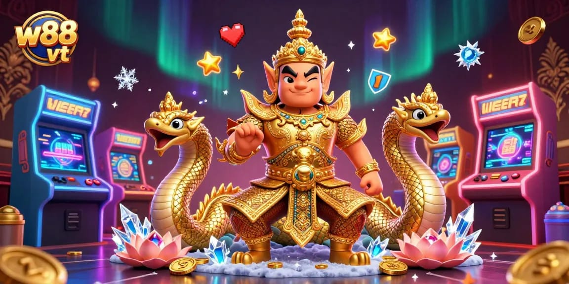 Chơi cá cược tại w88 vt với hình ảnh sinh động về một tôn giáo và các trò chơi đa dạng.