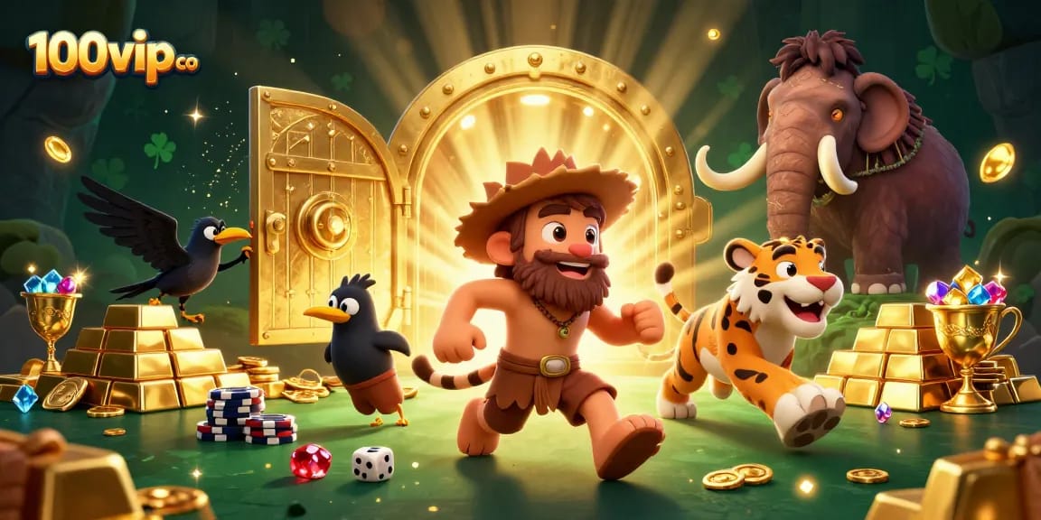 Experience thrilling wins at 100vip co with vibrant casino action, showcasing immersive gaming elements.
