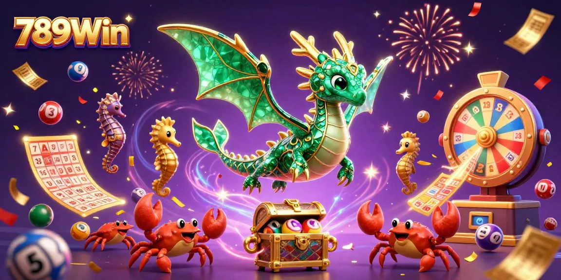 Join the excitement at 789Win with vibrant casino action featuring lottery balls and prize wheels.