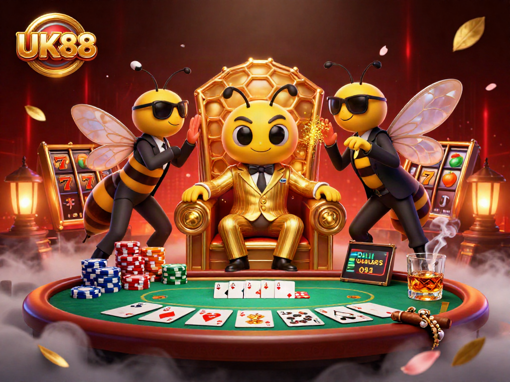 Join the thrilling action at UK88 with our vibrant casino atmosphere filled with excitement and rich details.