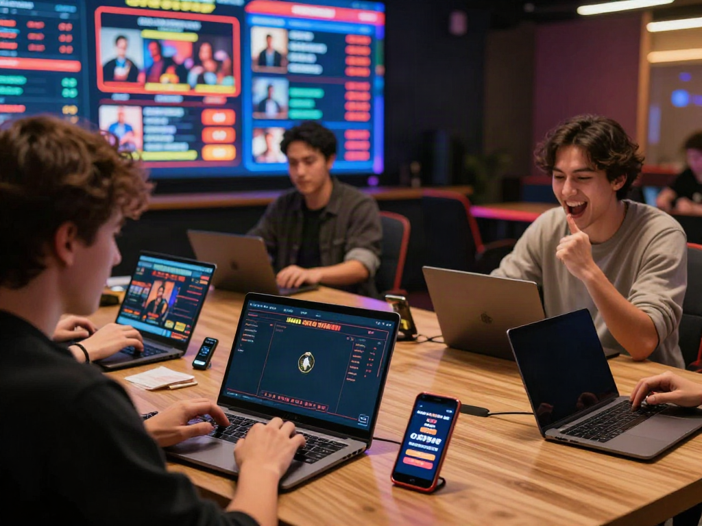 Users engaging on https://ta88.network/ with live betting and casino games in an exciting digital environment.