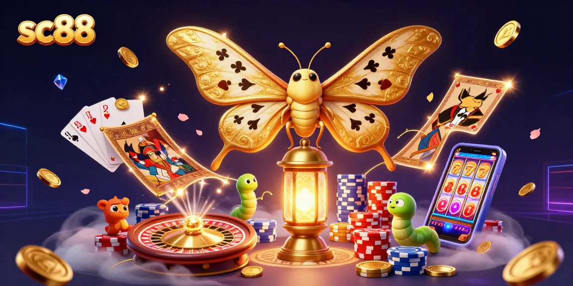 Experience top-tier gambling action with sc88, featuring vibrant casino elements and enchanting characters.