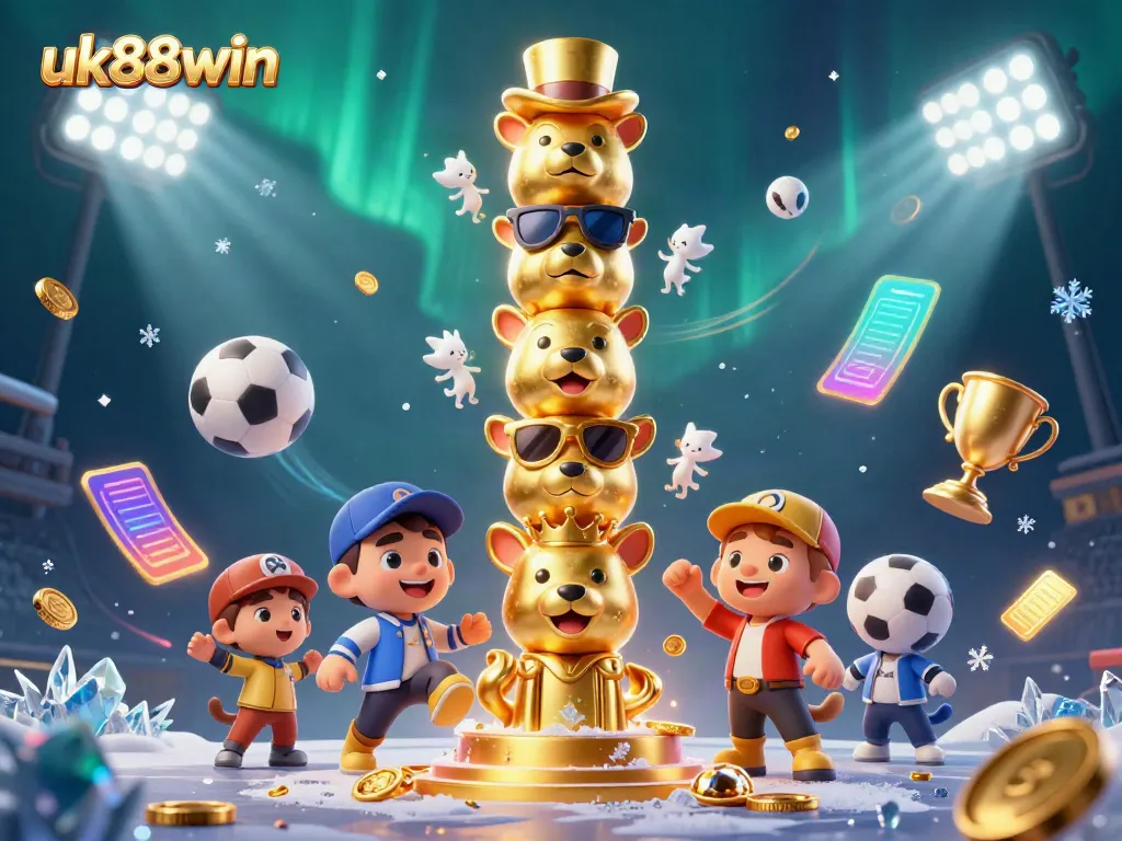 Experience thrilling wins at uk88win with vibrant 3D casino elements and dynamic sports betting action.