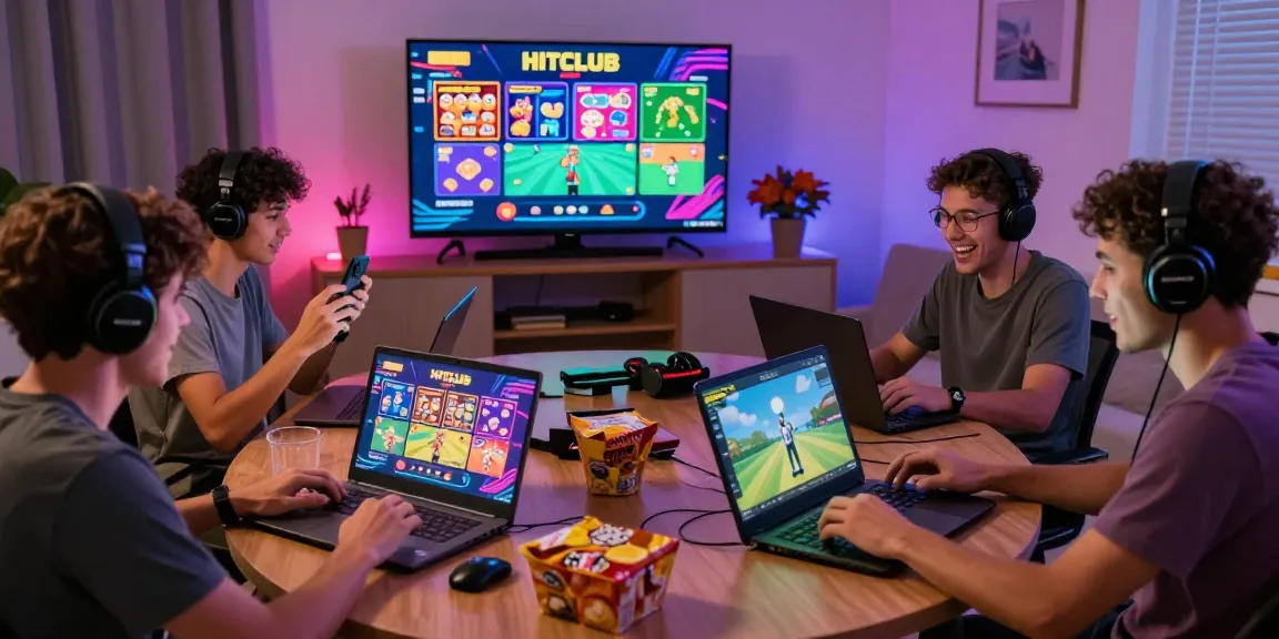 Engaged players at HITCLUB gaming platform, showcasing dynamic online games and vibrant interactive experience at https://taihitclub.cn.com/.