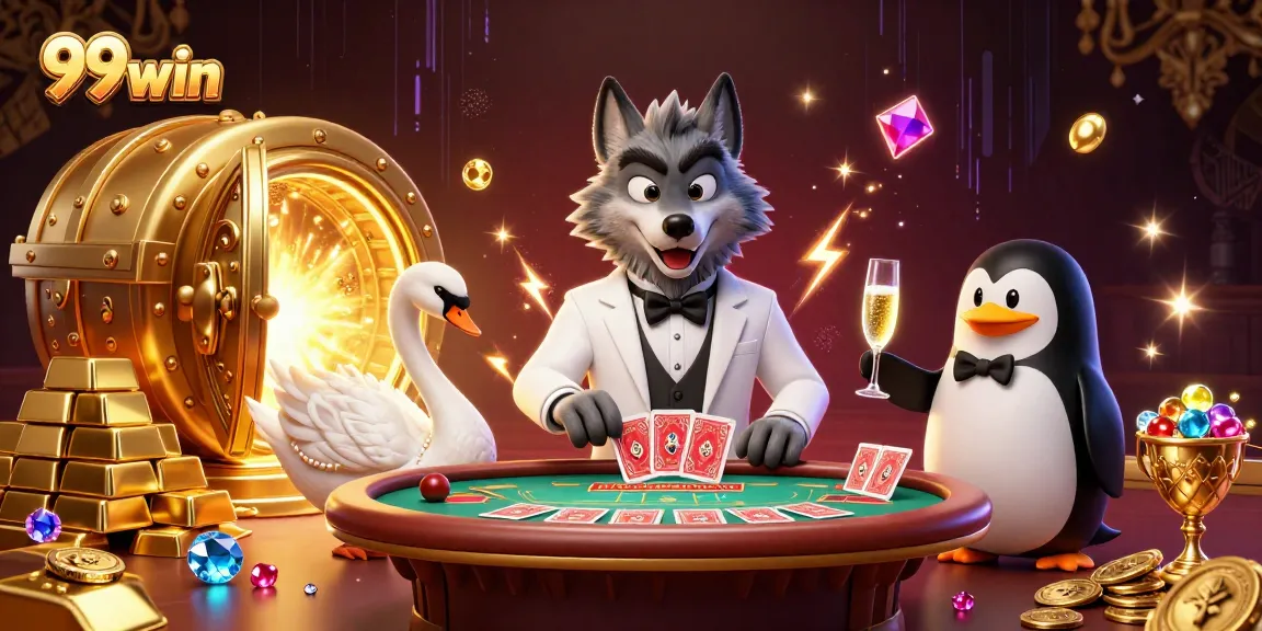 Enjoy thrilling baccarat action at the 99win casino with charming characters and sparkling treasures.
