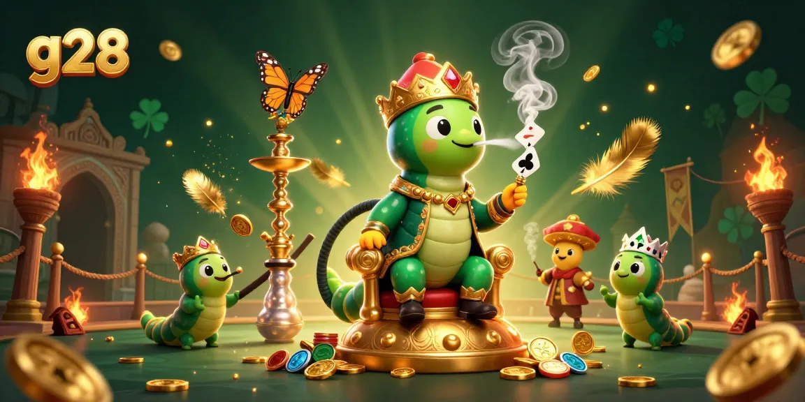 Experience thrilling g28 gaming with a vibrant scene capturing poker hand symbols and fortune elements.