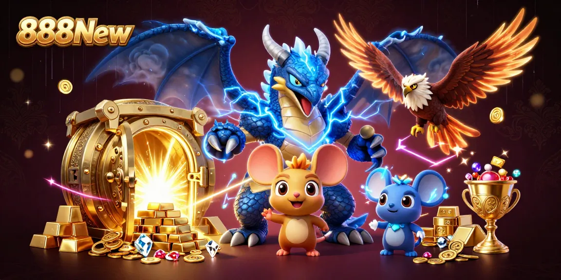Engage with 888New's thrilling online games and jackpots, featuring electrifying characters and rich graphics.